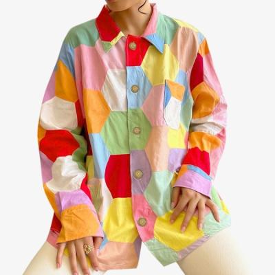 China Wholesale High Quality QUICK DRY Women's High Quality Multicolor Youth Straight Blouses Long Sleeve Turn-Down Fashion Casual Shirt for sale