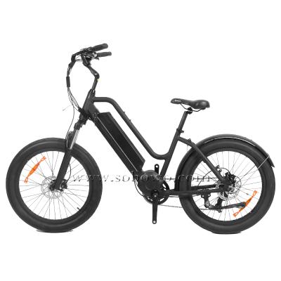 China Aluminum alloy mid drive ebikes 24 inch fat tire 1000watt electric bicycle for sale