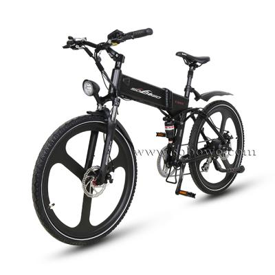 China Aluminum alloy 26inch mag wheels e bicycle / fat foldable electric bike for sale