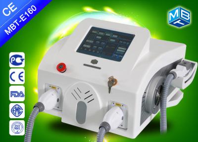 China OPT Elight ipl portable machine , 2 handles big power ipl frequency for hair removal for sale