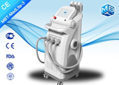 China IPL RF Laser 3 In 1 E Light Hair Removal Device , Pigment Removal Ipl Laser Machine for sale