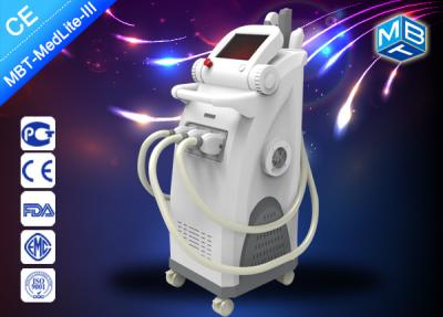 China Máquina da remoção da tatuagem do laser dos cuidados com a pele da remoção do cabelo in1 do laser 4 da luz do ipl rf e do yag do Nd à venda