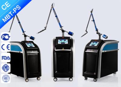 China Professional Picosecond Laser Tattoo Removal 755nm 1064nm 532nm 1-10hz Frequency for sale