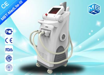 Κίνα Καλύτερα 3 Handpieces IPL RF Ε - ελαφρύ SHR ΕΠΙΛΈΓΕΙ μεταστρεφόμενη το Q μηχανή αφαίρεσης δερματοστιξιών λέιζερ ND Yag προς πώληση