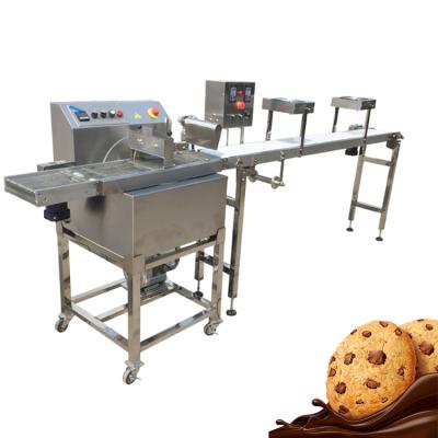 China Machine for Chocolate Low Price Small Nuts Chocolate Enrober Coating Machine for Mini Chocolate Enrober Coating Machinery for sale