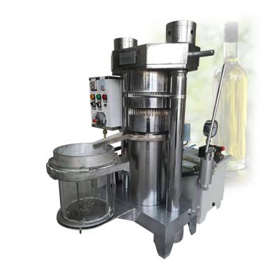 China Hotels Oil Heater Hydraulic Avocado Sesame Oil Press Machine Cold Press For Edible Oil for sale