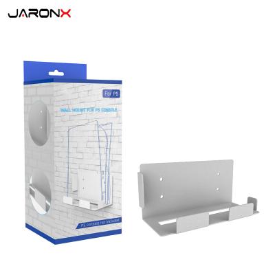 China For PS5 Wall Bracket For PS5 Game Console Storage Rack Game Accessories Wall Bracket For PS5 Earphone Mount Holder for sale