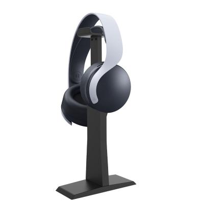 China 2022 Stand Headphone Stand Black Earphone Stand For PS5 Storage Telescopic Stand Bracket Headset Desk Stand for sale