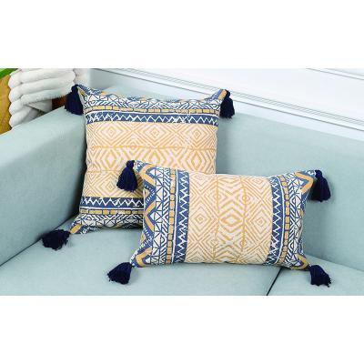 China PORTABLE Innermor Printing Channel Cushion Covers Fluffy Cushion Covers Sit Case for sale