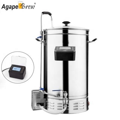 China food & Beverage shops new external and detachable advanced LCD controller home brewer, electric material vat equipment, lauter ton for sale