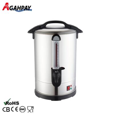 China Keep Warm Stainless Steel Double Wall Water Urn Electric Heating Hot Water Boiler for sale