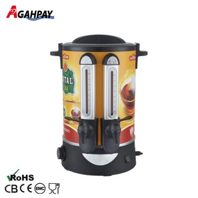 China 1.5M Power Cord Two Tap Stainless Steel Tea Urn Tea Maker Turkish Tea Boiler Water Heater 6-35 Liters 1600W~25000W for sale