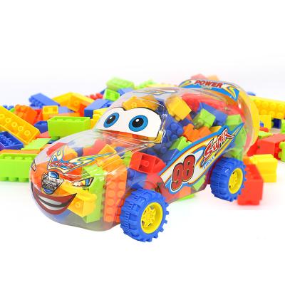 China DIY Practice Dynamic Sports Car Kids Mega Building Blocks LELE BROTHER Diy Bricks Preschool Educational Toys for sale