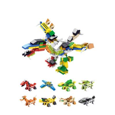 China Intelligence Development LELE BROTHER Promotion Jurassic Word Park Legoings Bricks Mini Dinosaur Toys Building Blocks Gift for sale