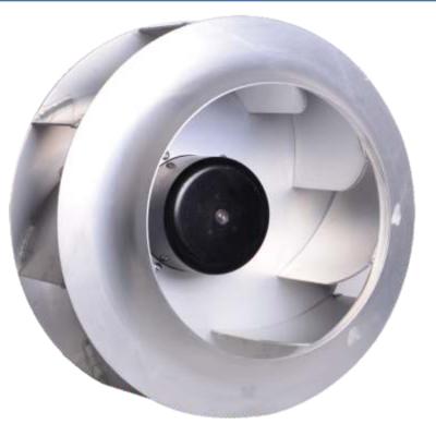 China Customizable Hotels Performance Power Air Volume Fan Industrial High Pressure Impeller Backward Curved DC Centrifugal Fans for sale