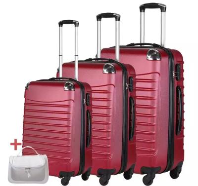 China Luggage Sets Suitcase Wholesale Luxury Fabric Nylon Soft Cheap Waterproof Soft Trolley Travelers Luggage Sets Suitcase for sale