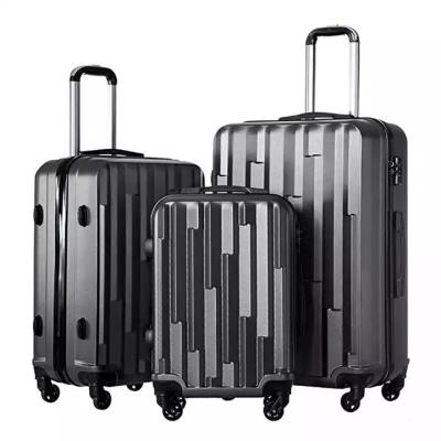 China Long-distance Travel china products hard shell 20/24/28 inch abs low price travel luggage suitcases set for sale