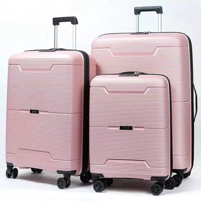 China Travel Luggage Bags Suitcase 3 Piece Set Spinner Lightweight TSA Lock Carry on Suitcase Trolley Bags Travel Bags Luggage Unisex for sale