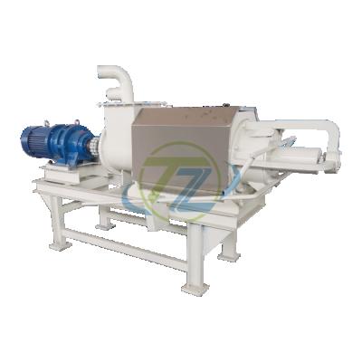 China Hotels high efficiency manure cleaning machine/chicken manure machine/pig manure dewatering separator for sale