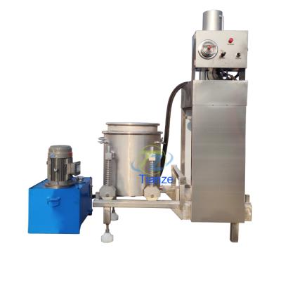 China Commercial Supply Type Ice Grape Press Machine Industrial Cold Juicer Hydraulic Juicer Basket Machine for sale