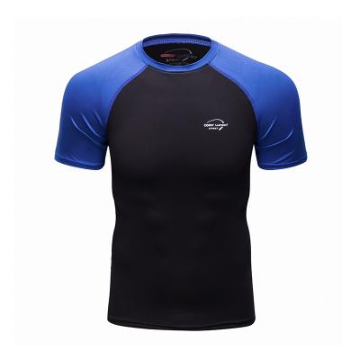 China Anti-pilling Wholesale custom logo fitness T-shirts men bulk empty T-shirts hign quality mens gym clothes for sale