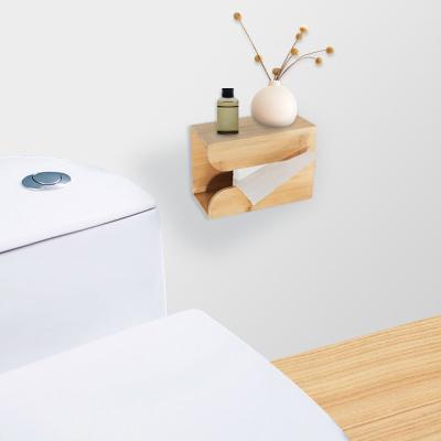 China Minimalist Multifunctional Creative Wall Hanging Tissue Tissue Tissue Paper Punch-free Square Box With Cover for sale