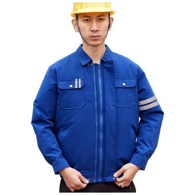 China Custom Unique Design QUICK DRY Fan Clothing Durable Men's Summer Workwear Jacket For Cooling for sale