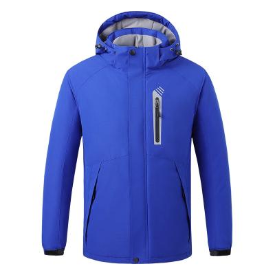 China QUICK DRY winter fashion coat outdoor professional heated design warm men's jacket with hood for sale