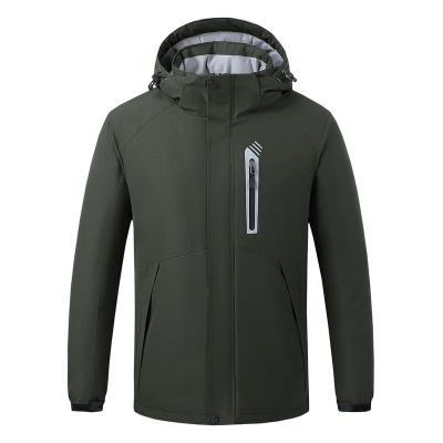 China Custom Fashion Hooded Coat Outdoor Multi Function QUICK DRY Heated Men Winter Jacket for sale