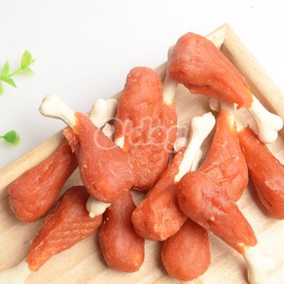 China Viable Dog Treats Wholesale Rabbit Leg Snacks High Protein Pet Food OEM Supplement Dog Training Treats Pet Snacks Importer for sale