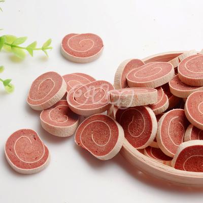 China Sustainable Wholesale Natural Dog Snacks Tips Sushi OEM Dog Treats Dry Pet Snacks Dog Treats for sale