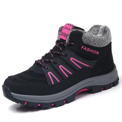 China New PU Mountain Sale Autumn Winter Warm Comfortable Flat Women Sport Shoes for sale