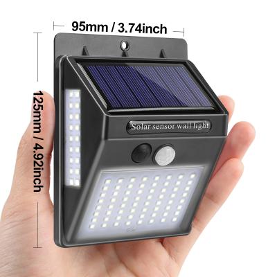 China 100 LED Solar Garden Light Outdoor Solar Lamp Powered Sunlight PIR Motion Sensor LED Light Waterproof Solar Garden Light Decoration for sale