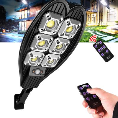 China ROAD 8000 Watts 300COB LED Large Outdoor Wall Light Security Garden Solar Waterproof Remote Control Motion Sensor String Light for sale