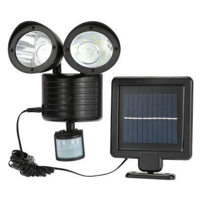 China 22LED Human Body Solar Garden Dual Sensor Light Outdoor Waterproof Led Landscape Gate Light Corridor Garage for sale