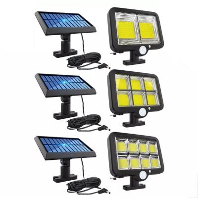 China Waterproof Yard Motion Sensor ABS Wall Mount Lamp Street Road Barrier Solar Decotation IP67 LED Outdoor Light for sale