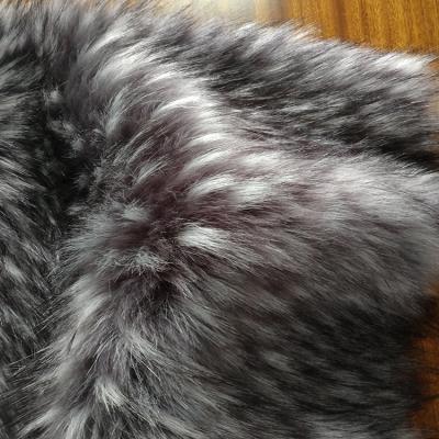 China Super Soft Wholesale Acrylic Jacquard Faux Long Hair Polyester Animal Fur Fabric for sale