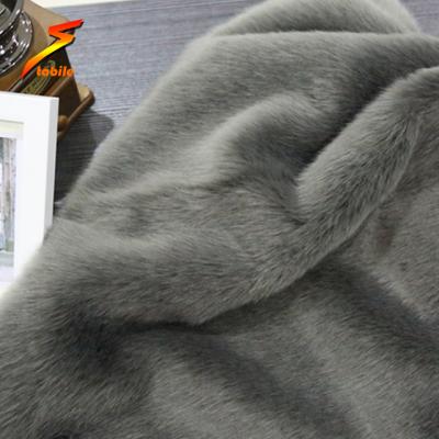 China 2017 lepao automatic FIXED Swiss fabrics upholstery faux fox fur stole for sale for sale