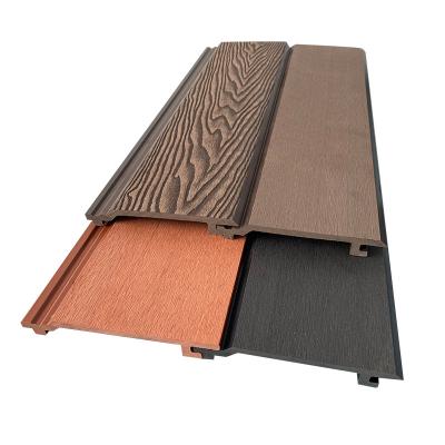 China Modern No Gap Deck Exterior Wpc Flooring Exterior Wood Other Wallpapers / Wall Wpc Wall Panel for sale