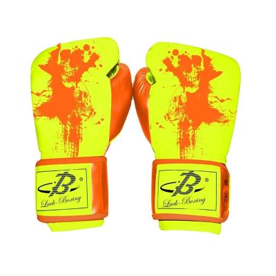 China Male Custom Your Logo PU Leather Boxing Gloves for sale