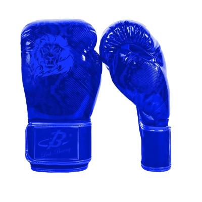 China Men's Blue Custom Hot Selling Amazon Professional Fitness Training Boxing Gloves for sale