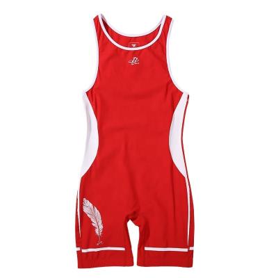 China New Design Youth Wrestling Singlets For Sale Type Of Wrestling OEM Service Clothing Supply Custom Sizes for sale