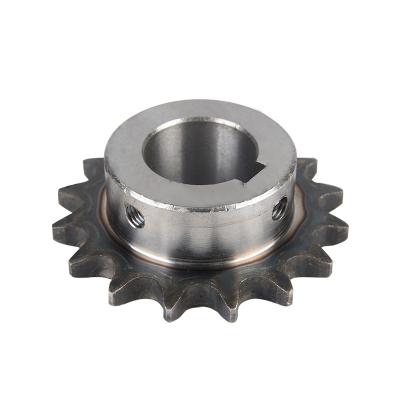 China Hotels Industrial Drive Roller Chain Sprocket Gears 10 Teeth To 40 Teeth Back Customized for sale