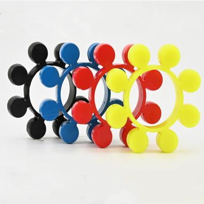 China Hotels Made in China Plum Blossom Cushion MT8/10/12 Rubber Coupling Angle Polyurethane Elastic Plate Connecting Pad for sale