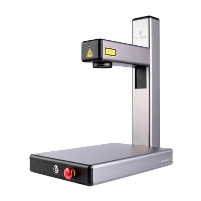 China Cloudray BD84 air cooled cheap fiber laser smart spotting machine for metal 20w 30w 50w 100w for sale