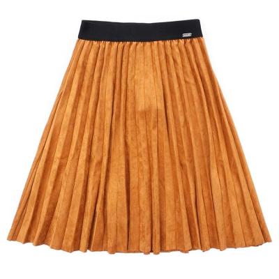 China Factory New Arrival Wholesale Hot Breathable Kids Girl School Uniforms Pleated Suit Mini Skirt for sale