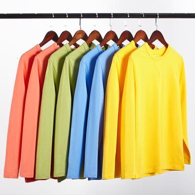 China Anti-pilling Wholesale YLS Bulk The Round Neck Unbranded Full Hand Logo Custom T-Shirts For Men for sale