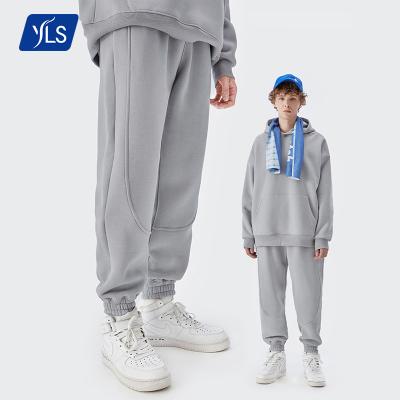 China YLS Anti-Wrinkle Mens Stylish Hip Hop 325Gsm Fleece Custom Logo Sweatpants Blank Candy Color Private Label Sweatpants for sale