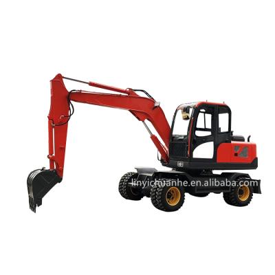 China Building Material Stores Price Hydraulic Wheel Digger Excavator Factory Sale for sale