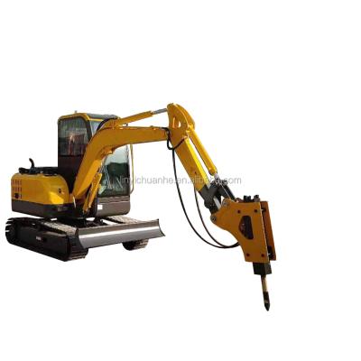 China Building Material Shops 3.5t Mini Excavator Price / Excavator Hydraulic Hammer for sale